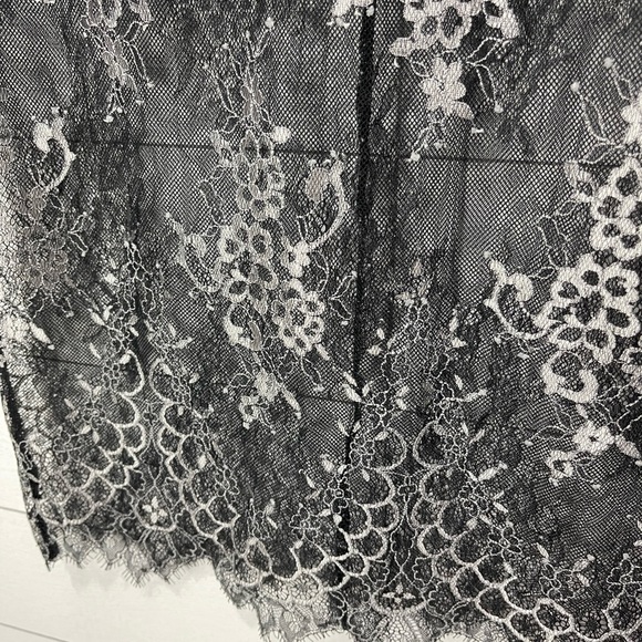 Lovers + Friends Black Lace Skirt Medium - Picture 11 of 12